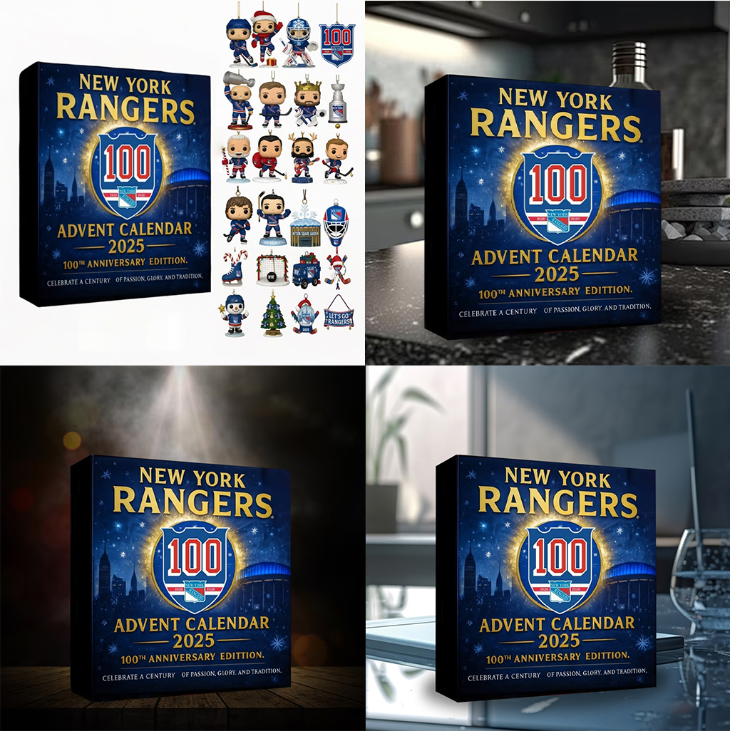 New York Rangers 100th Anniversary Advent Calendar 2025