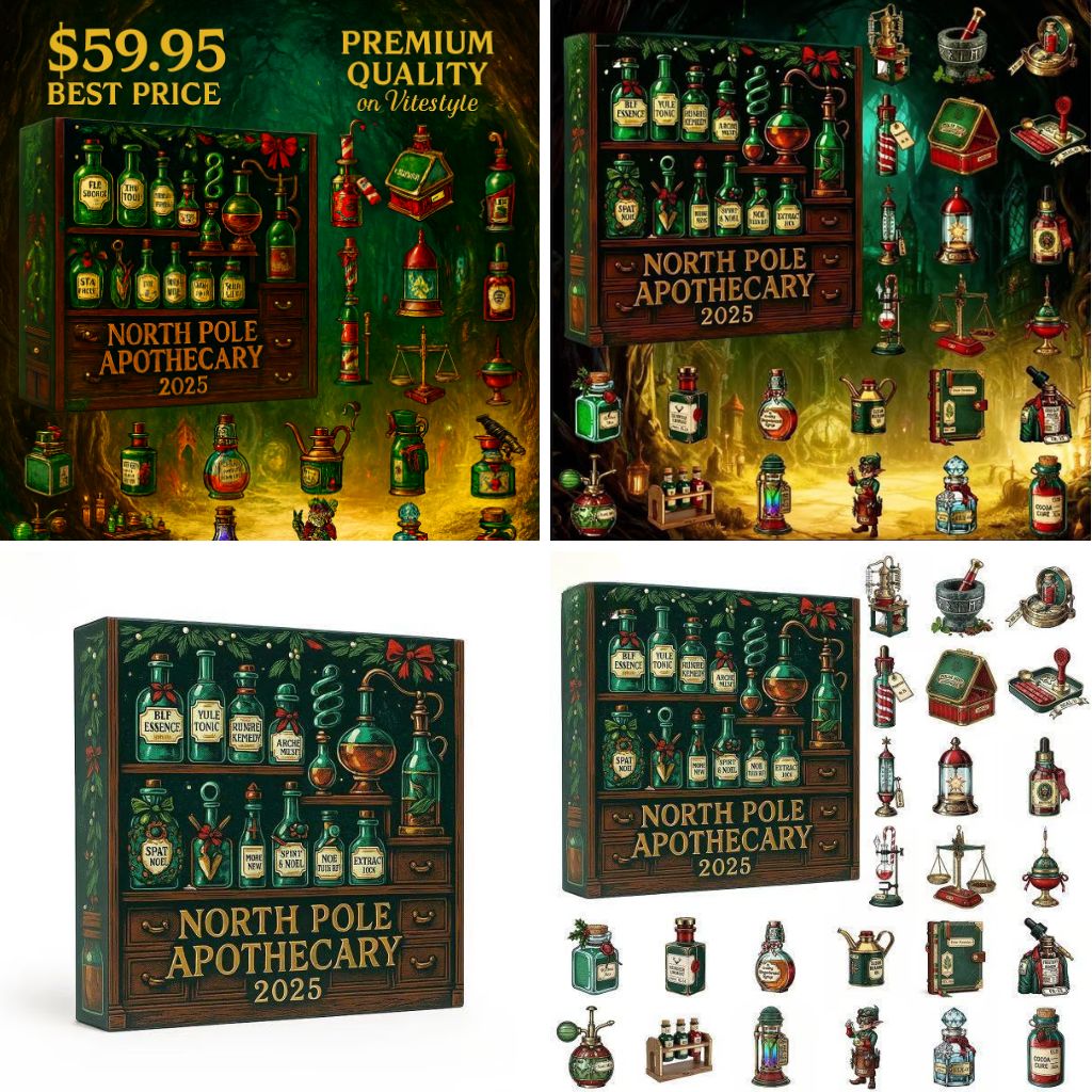 North Pole Apothecary Advent Calendar