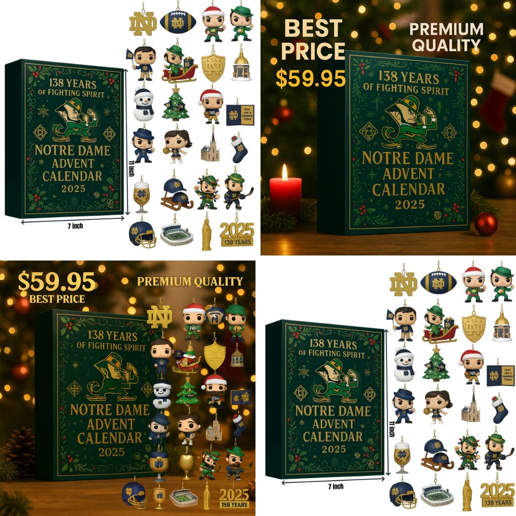 Notre Dame Fighting Irish Advent Calendar