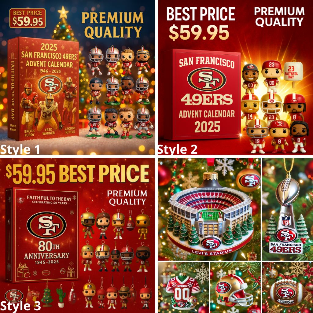 TOP San Francisco 49ers Advent Calendar