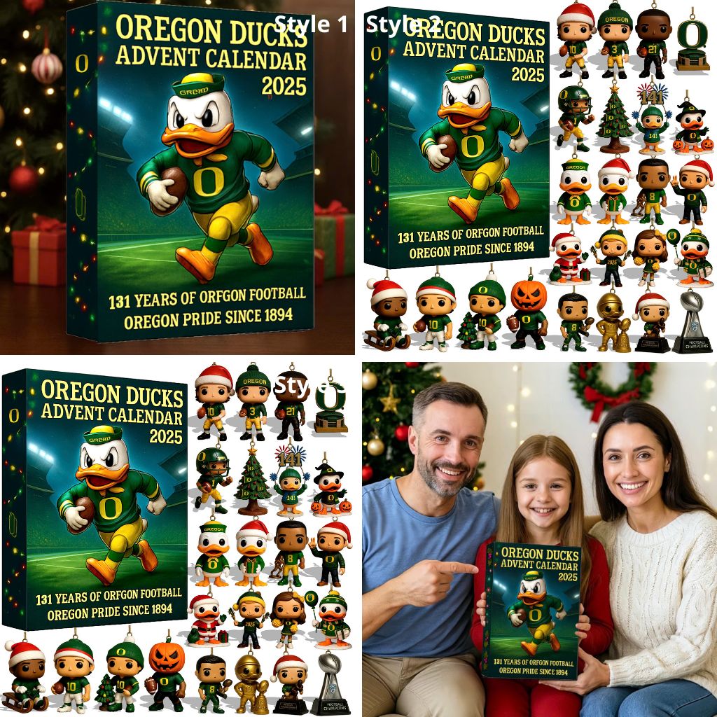 Oregon Ducks Advent Calendar