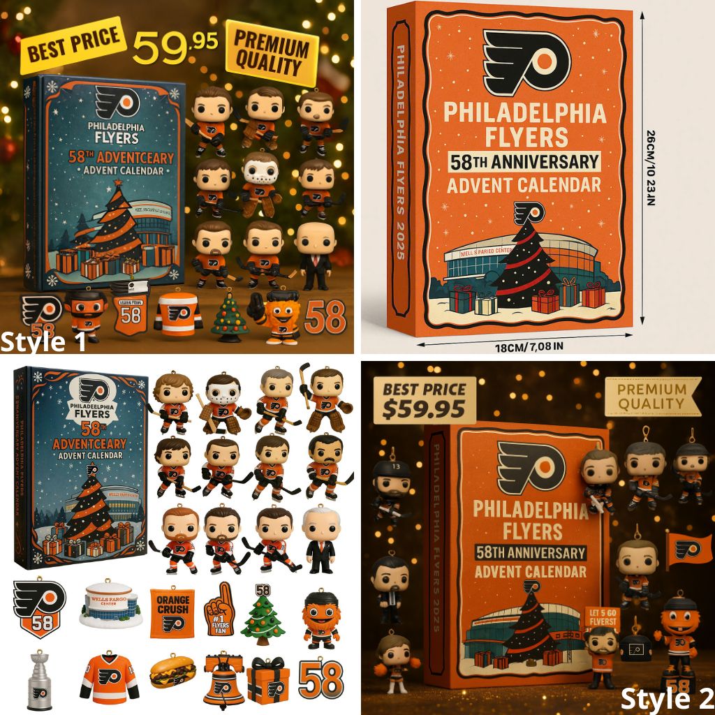 Philadelphia Flyers 58th Anniversary Advent Calendar