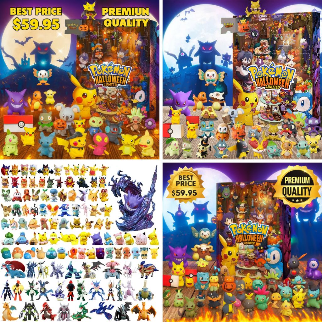 Pok'mon Halloween Advent Calendar