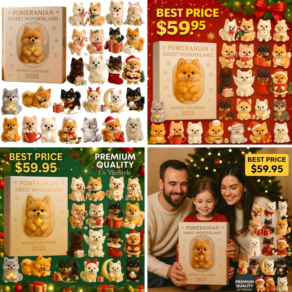 Pomeranian Advent Calendar 2025