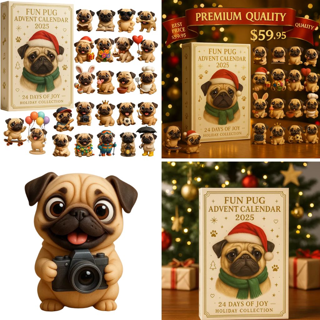 Pug Advent Calendar