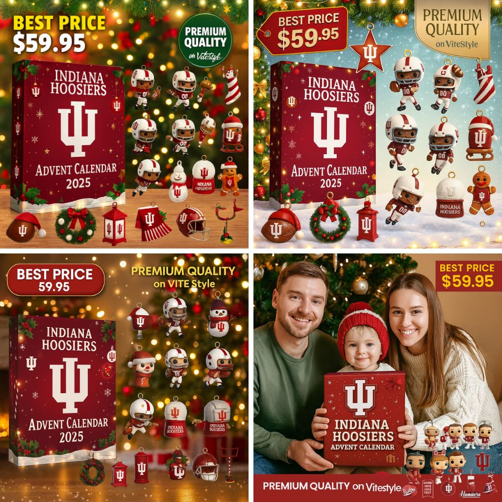 RELEASED Indiana Hoosiers Football Advent Calendar