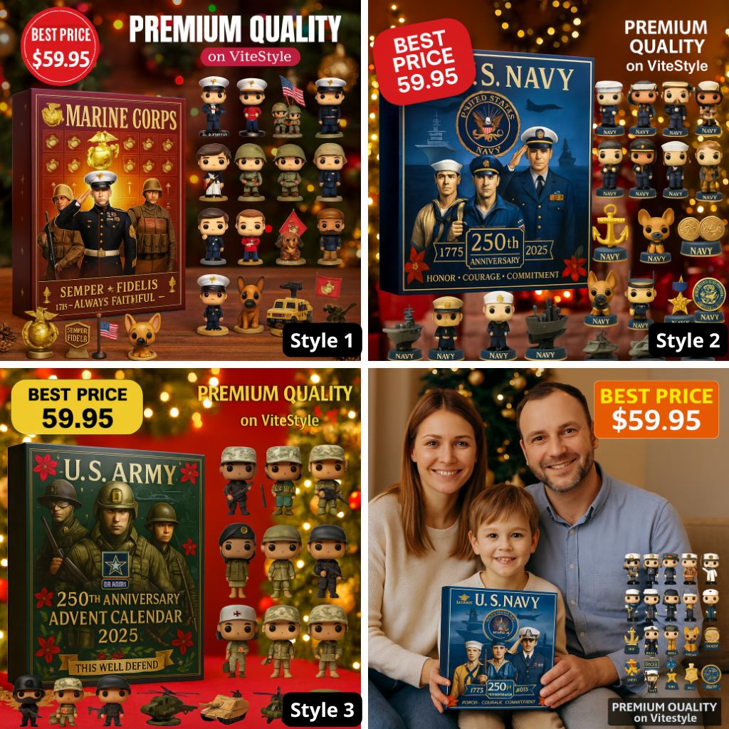 RELEASED US Military 250th Anniversary Advent Calendar