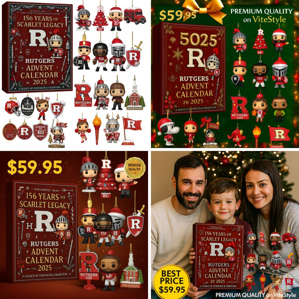 Rutgers Scarlet Knights Advent Calendar 2025
