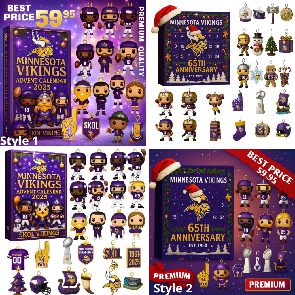 SPECIAL Minnesota Vikings Advent Calendar