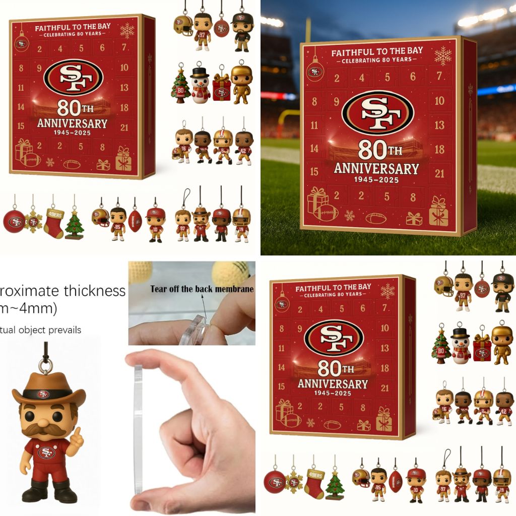 San Francisco 49ers Advent Calendar 2025