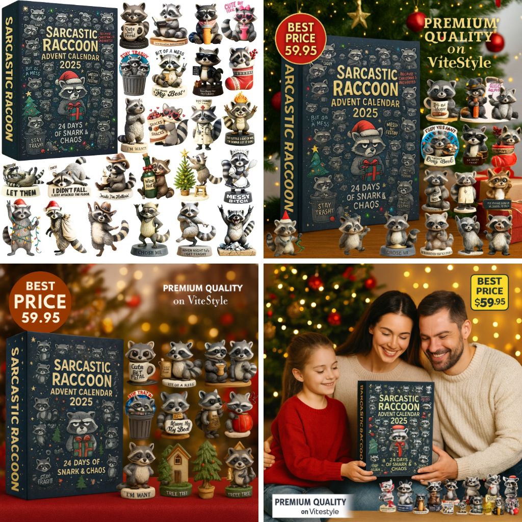 Sarcastic Raccoon Advent Calendar 2025