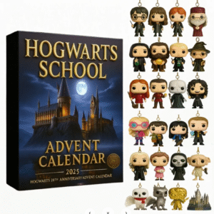 Hogwarts School Advent Calendar – 24 Days Harry Potter Funko Mini Figures Christmas Gift for Fans & Kids