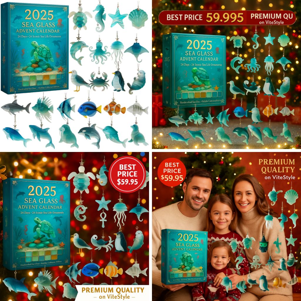 Sea Glass Advent Calendar 2025 � Ocean Treasures