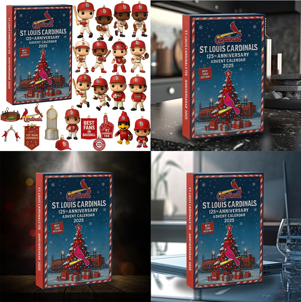 St. Louis Cardinals 125th Anniversary Advent Calendar 2025