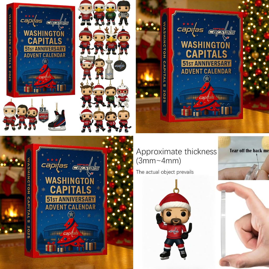 Washington Capitals 51st Anniversary Advent Calendar 2025