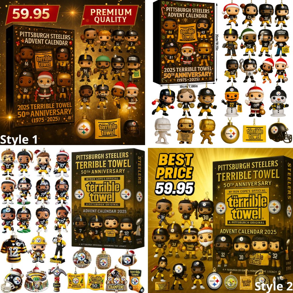 TOP Pittsburgh Steelers Advent Calendar