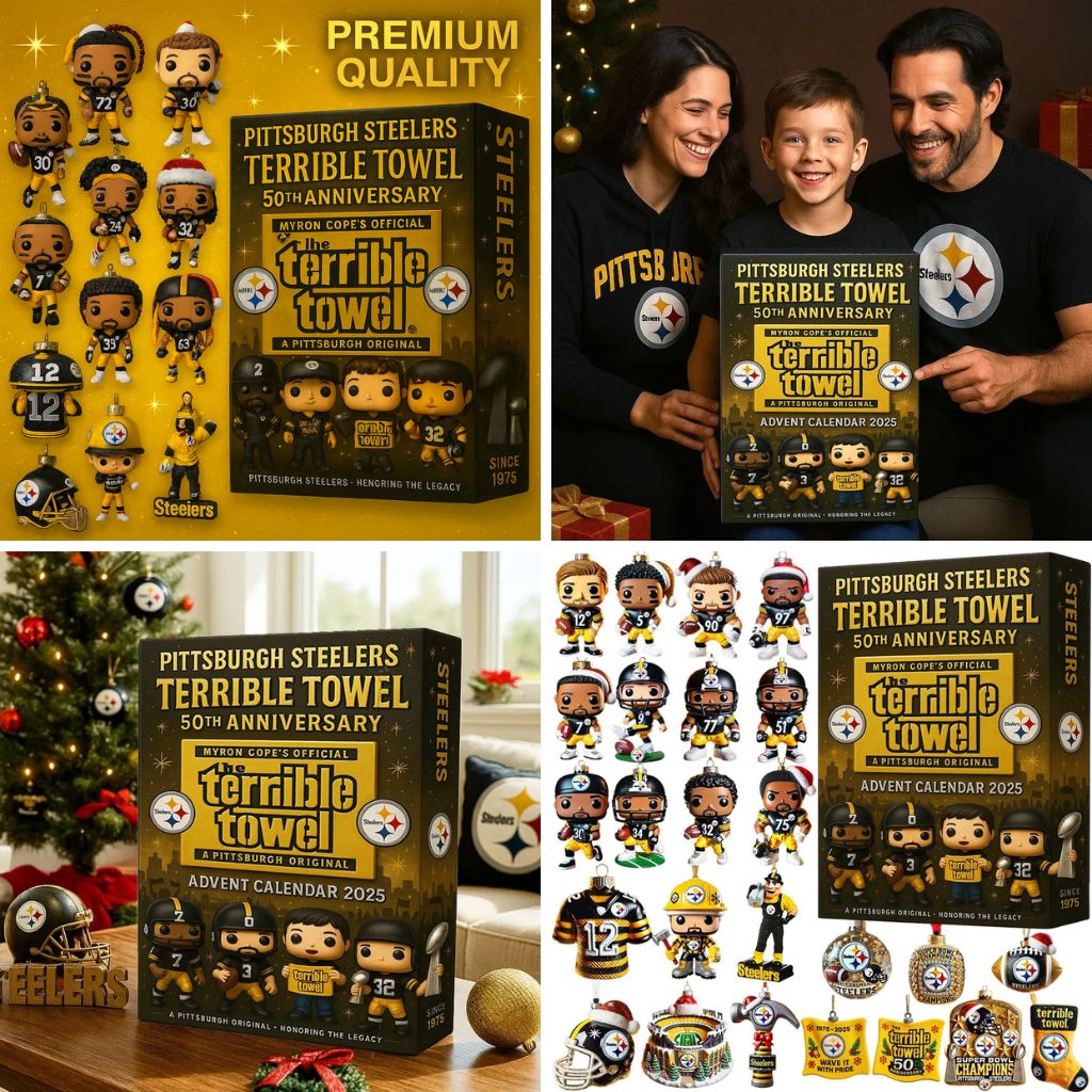 Terrible Towel Pittsburgh Steelers Advent Calendar 2025