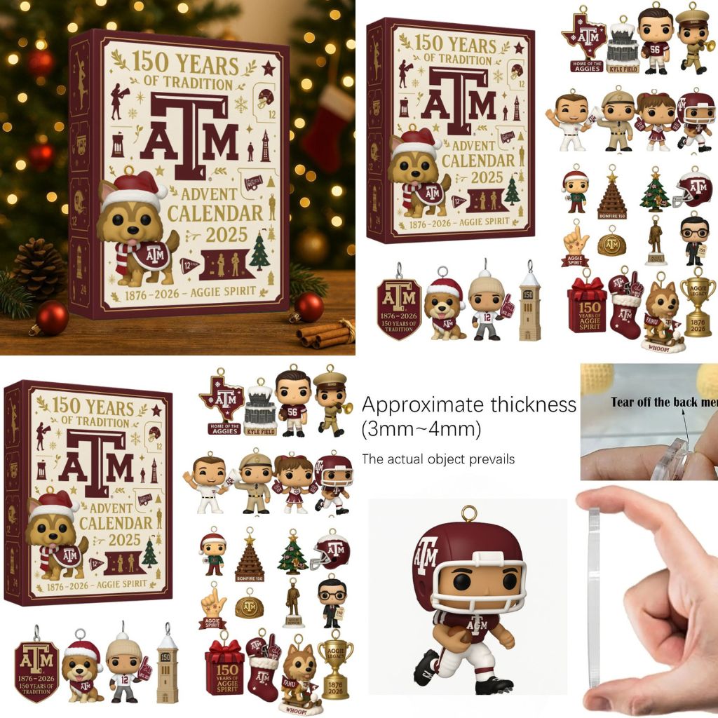 Texas A&M Aggies Anniversary Advent Calendar 2025