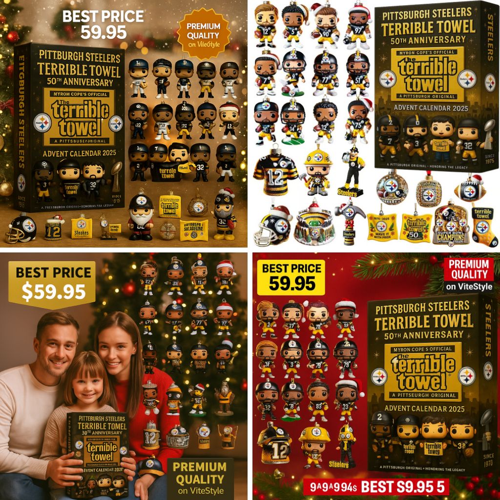 The Pittsburgh Steelers Terrible Towel Advent Calendar 2025