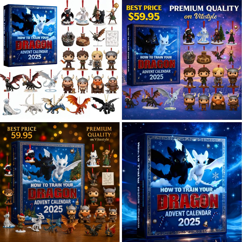 Toothless How to Train Your Dragon Advent Calendar 2025