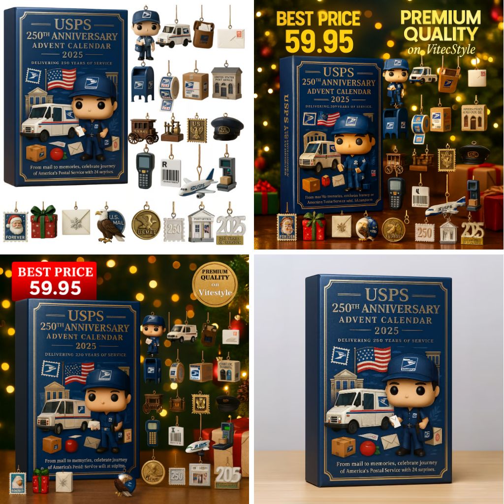 USPS 250th Anniversary 2025 Advent Calendar
