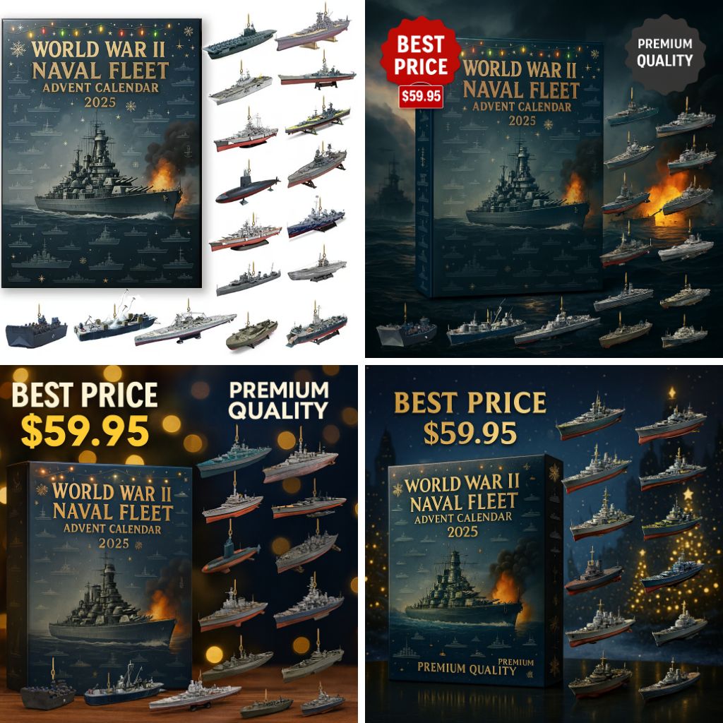 WWII Naval Fleet Advent Calendar
