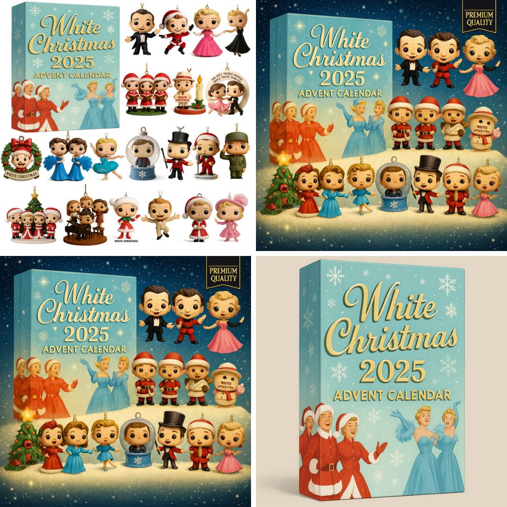 White Christmas Advent Calendar 2025