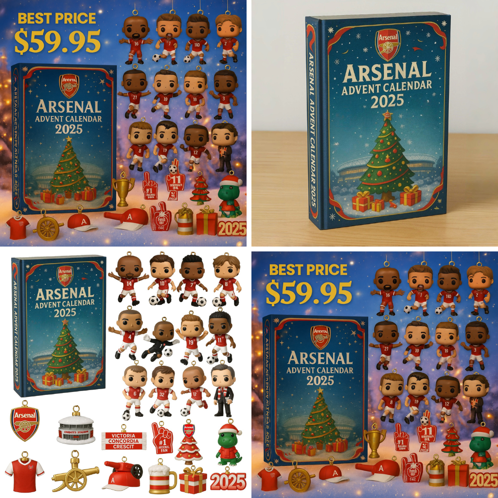 Arsenal Advent Calendar is realeased now