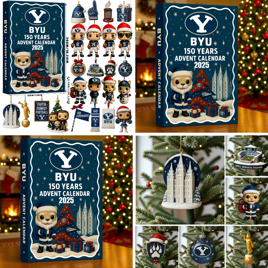 BYU Cougars Football Advent Calendar 2025