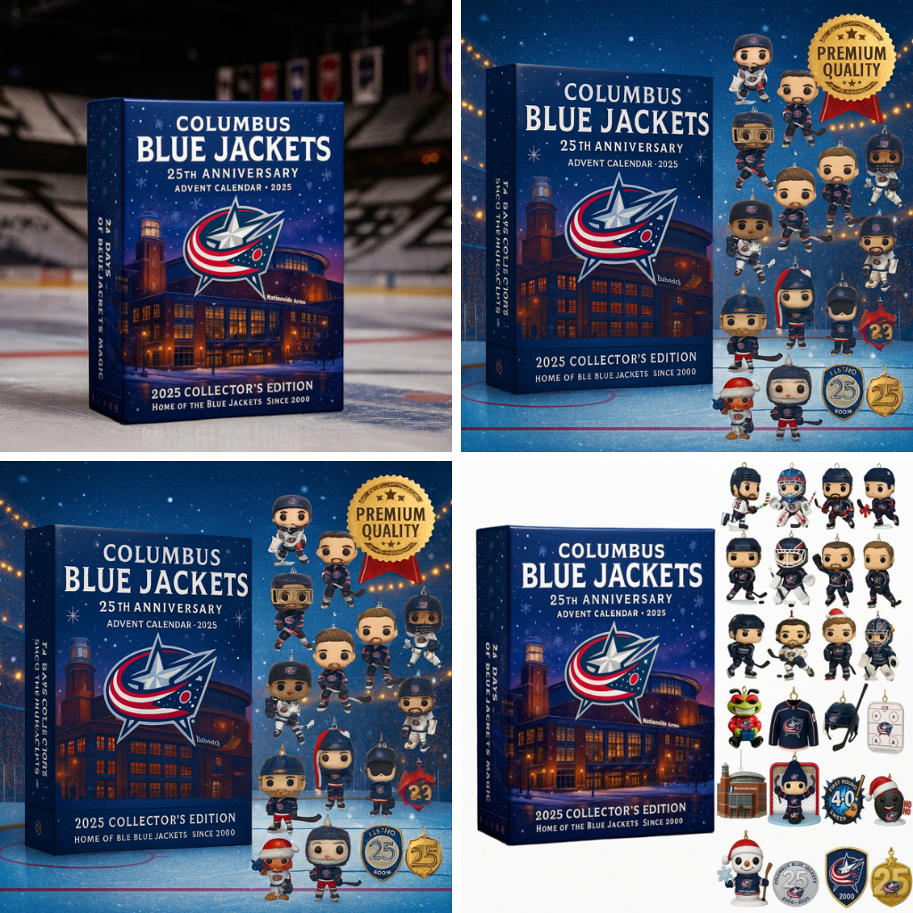 Columbus Blue Jackets Advent Calendar 2025
