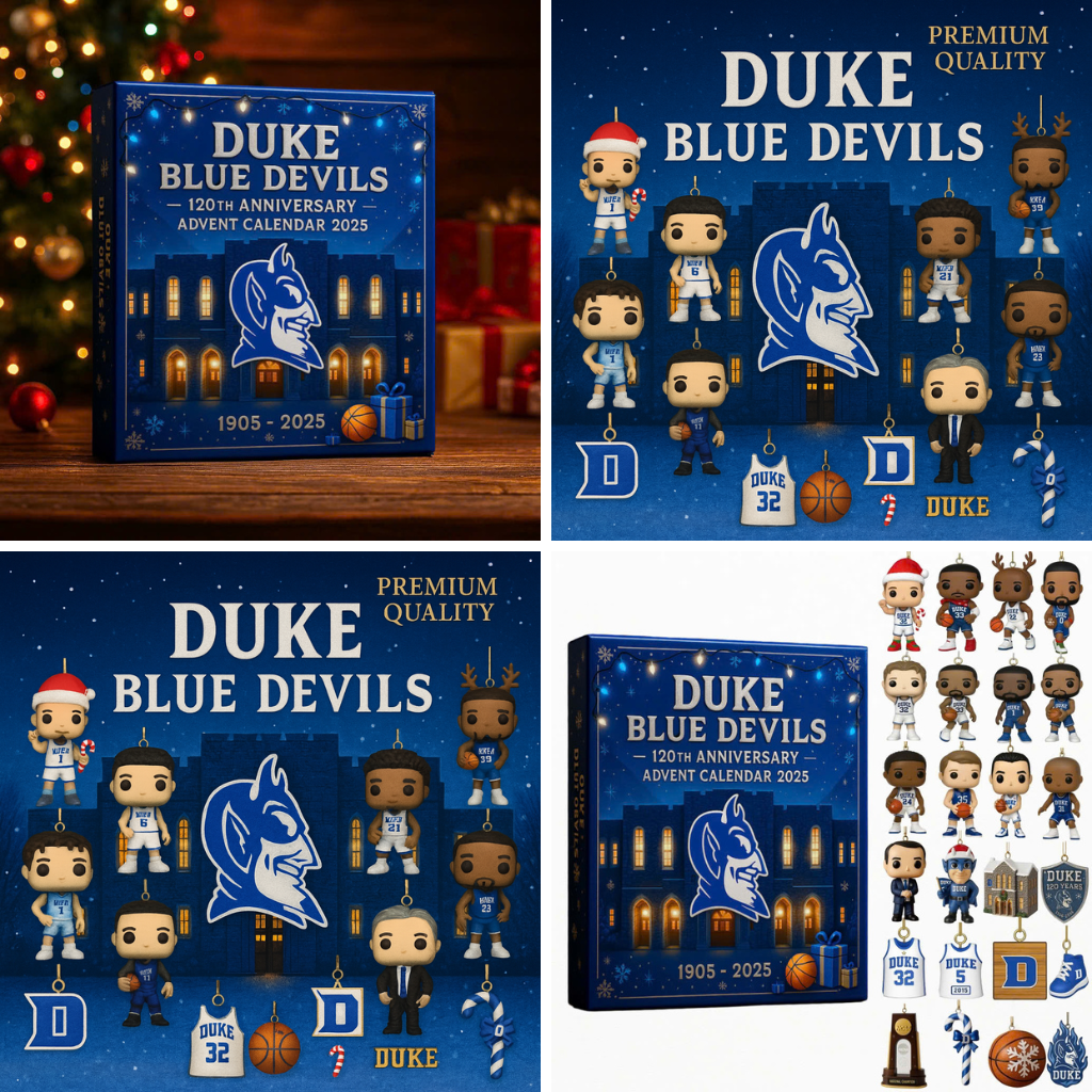 Duke Blue Devils Advent Calendar 2025