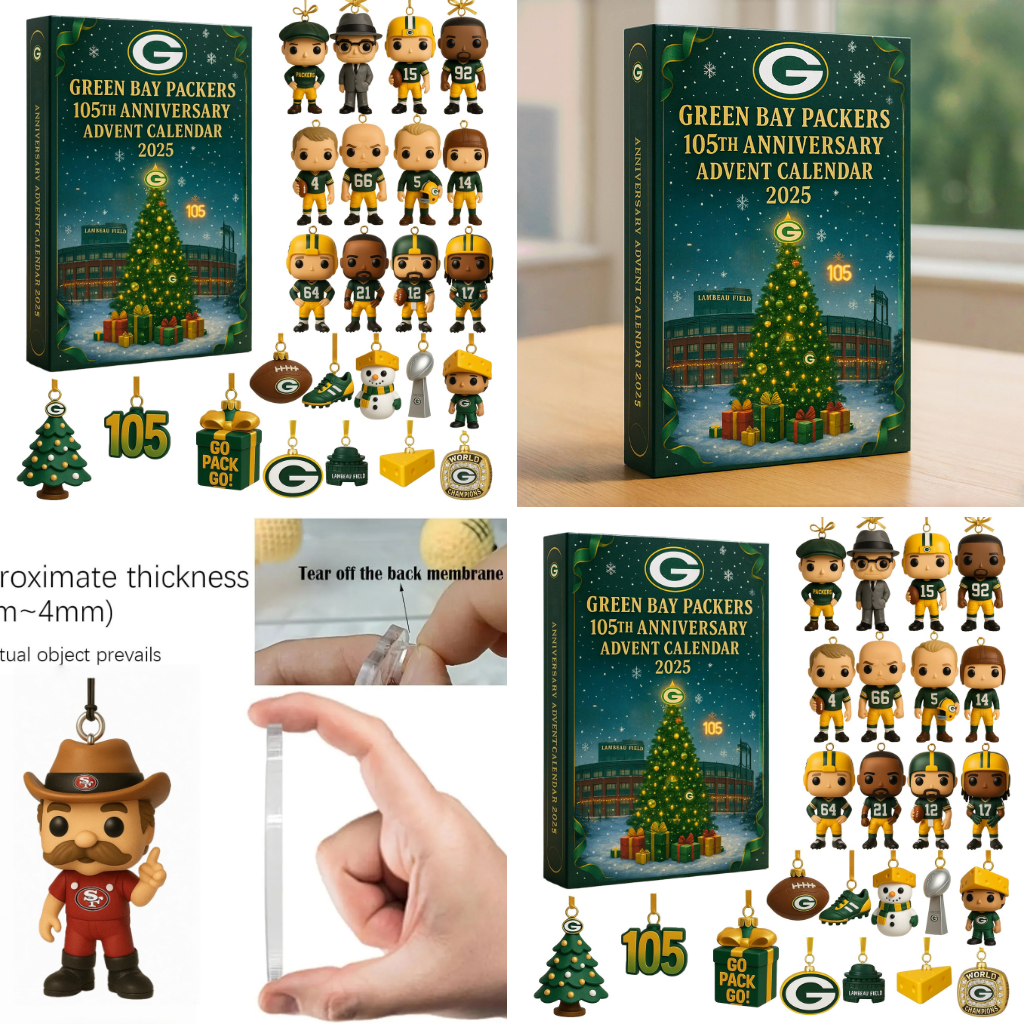 Green Bay Packers Advent Calendar 2025 – 105th Anniversary Edition