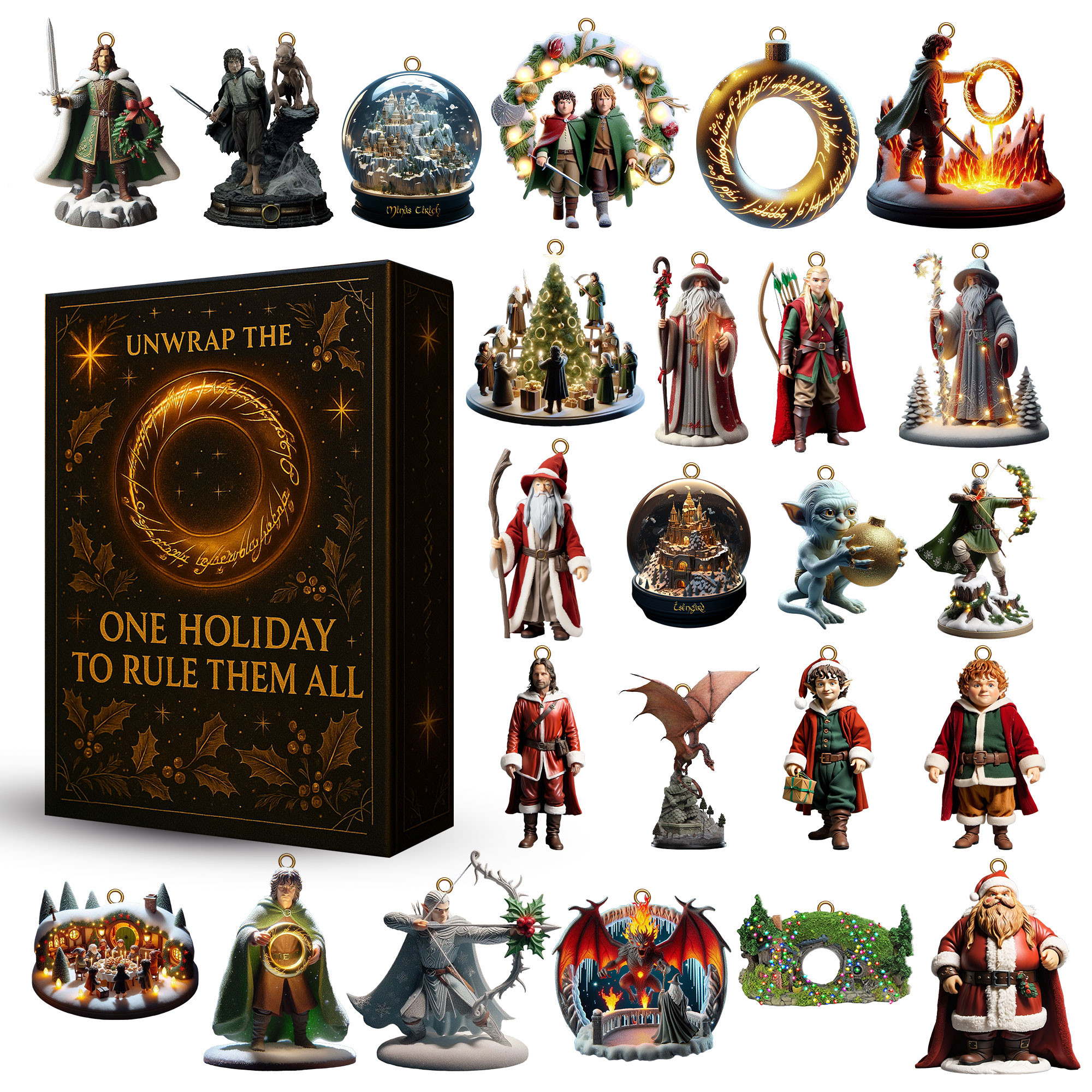 LOTR Premium Advent Calendar 2025 CHRISTMAS GIFT, CHRISTMAS IDEA