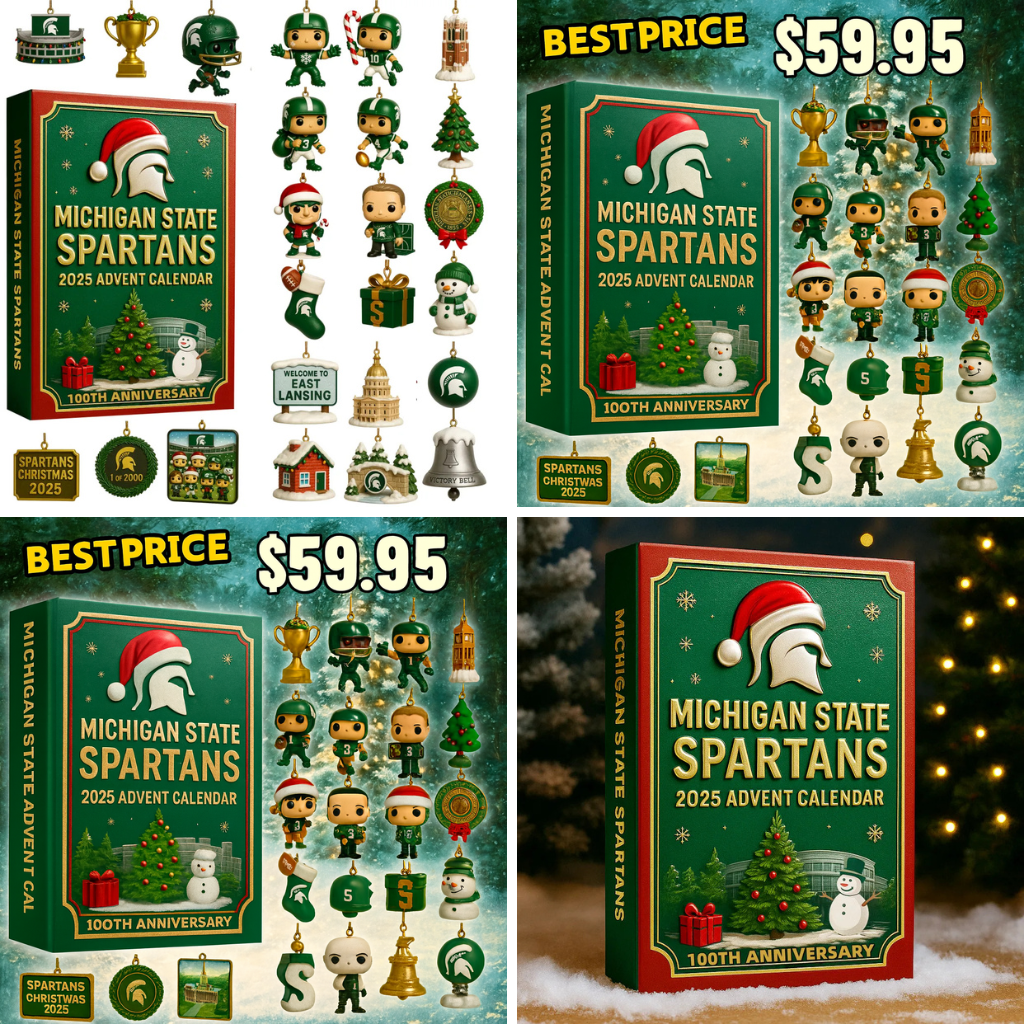 Michigan State Spartans Advent Calendar 2025