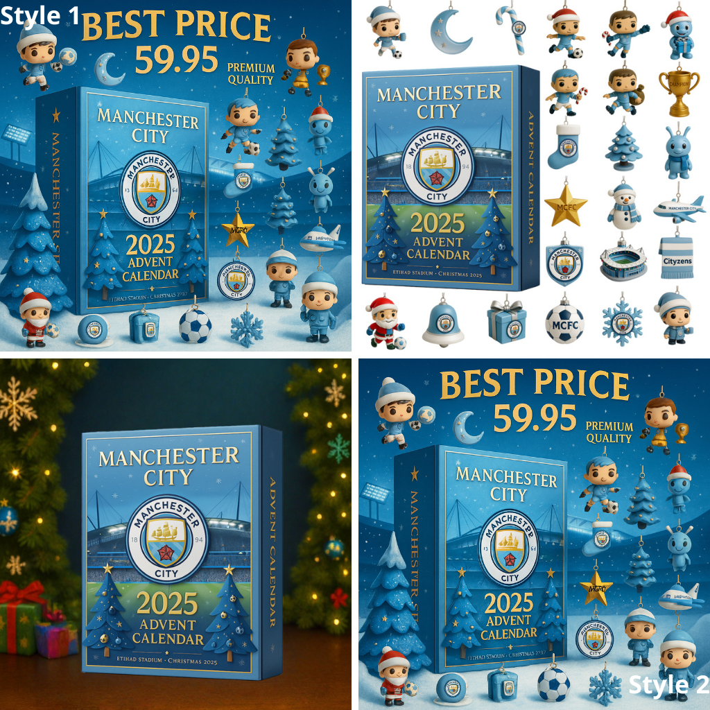 NEW Manchester City Advent Calendar