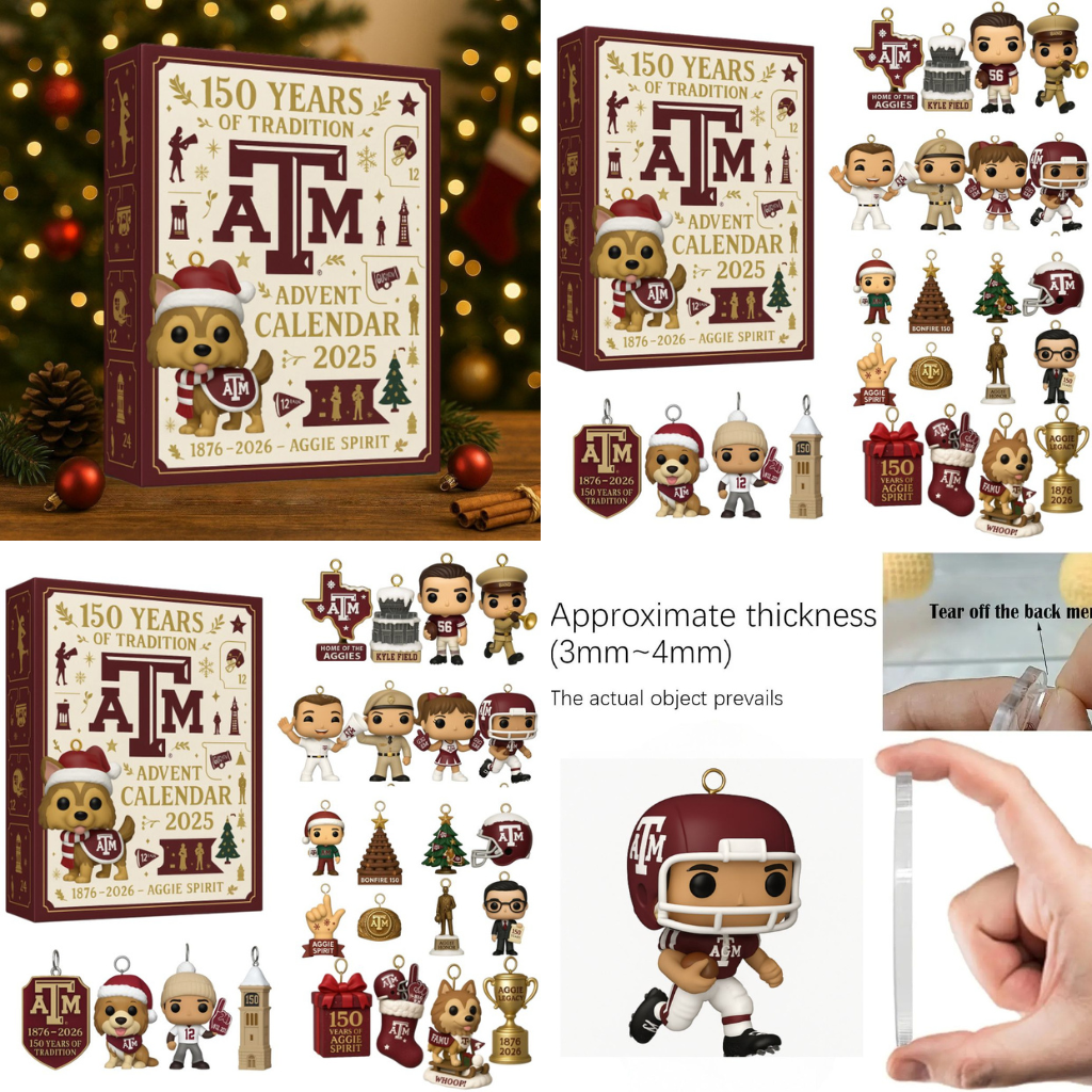 Texas A M Aggies Anniversary Advent Calendar 2025